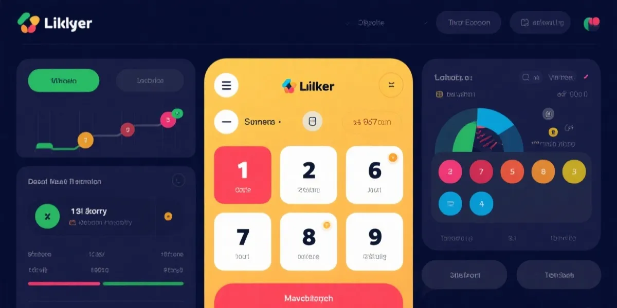 使用指南与开奖查询示意图